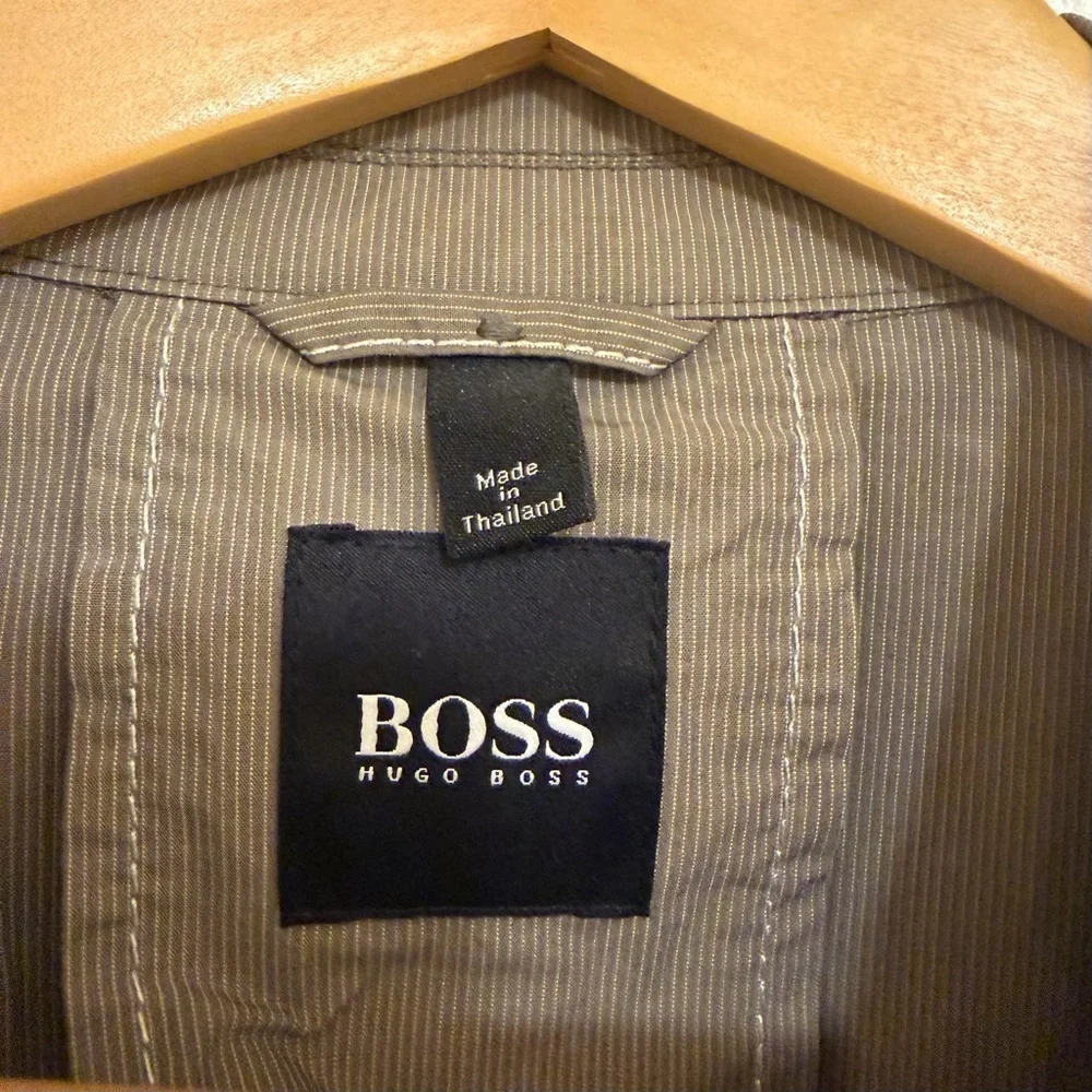 Hugo Boss Striped Cotton Jacket